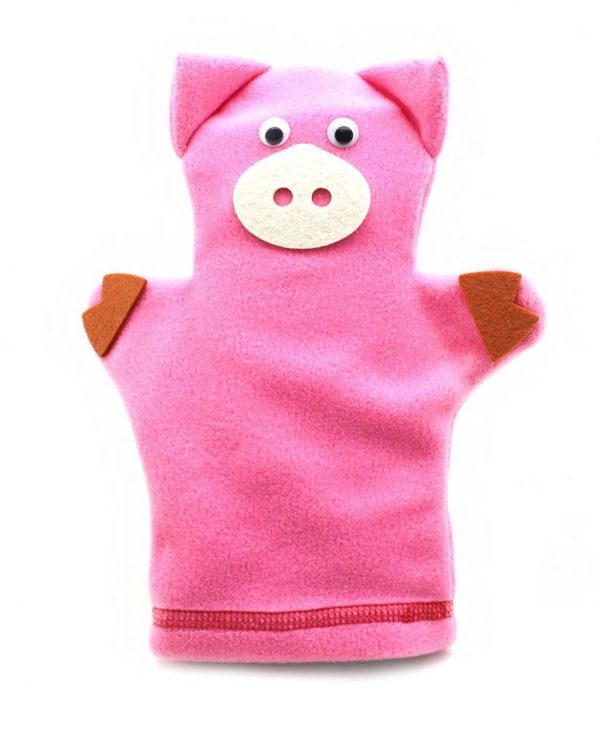 Doll on a hand "Piglet"