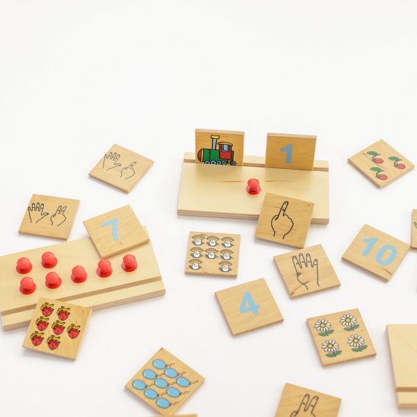 Counting Peg Board From 1 to 10 | Montessori Math Toy