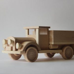 Wooden toy car "ZIS"